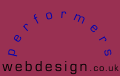 performerswebdesign masthead and logo